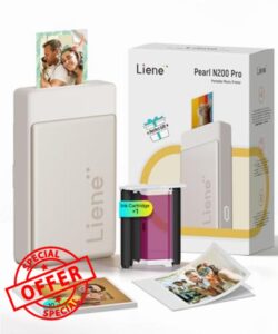Liene Pearl N200 Pro Portable Mini Photo Printer