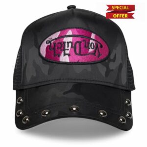 Von Dutch Studded Trucker Cap