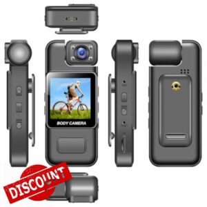 BSLVWG 4K Body Camera with Audio and Video Recording