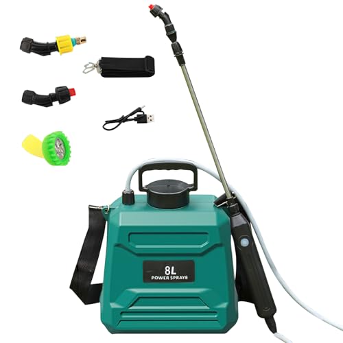 1500mah Battery Powered Pressure Sprayer with 3 Mist Nozzles