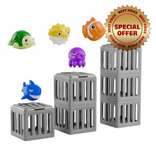 Pool Dive Toys - Easy Release Floating Sinking Cage