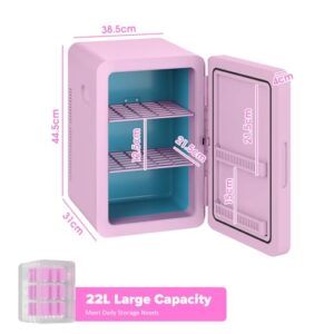 30 Cans Portable Cooler & Warmer Small Fridge