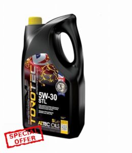 WOL-AZTEC-TOROTEC 5W30 STL Fully Synthetic Engine Oil - Stellantis Group Vehicles - High Performance Automotive Engine Oil - PCM066 (5L)