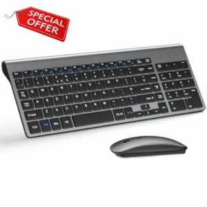 Wireless Keyboard and Mouse Ultra Slim Combo