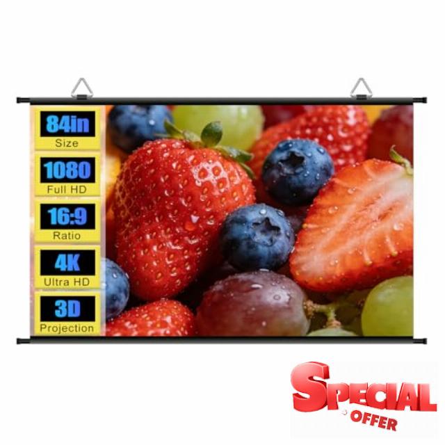 84 inch Projector Screen