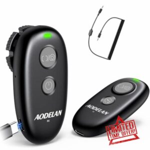 for Panasonic Camera Rechargeable Remote Shutter Release - AODELAN Wireless & Wired Remote Control for Panasonic Lumix S5II