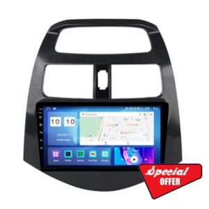 9" Vertical Screen Android 15 Car Gps Navigation Android for Chevrolet Spark Beat 2010-2014 2din Auto Radio Stereo Multimedia Player With Bt Wifi Mirror Link 4g Navigation