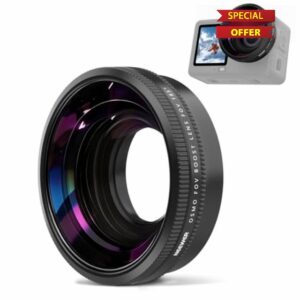 NEEWER Wide Angle Lens Compatible with DJI Osmo Action 6 Only