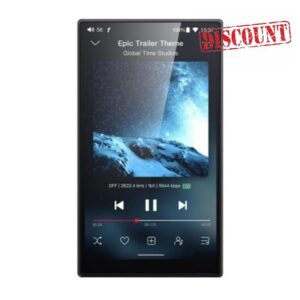 FiiO JM21 Digital Audio Player with 4+64GB Memory (Black)