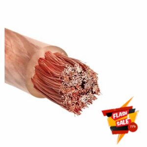 Flange Grounding Wire，grounding wire 5M Plasticized Stranded Copper Wire Transparent Soft Ground Earthing Cable Connection Conductive Tape 2.5 4 6 10 16 25 Squares(2.5 square)