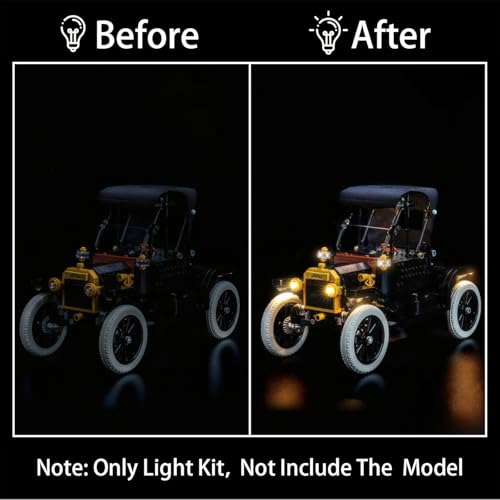 DIY Seamless Lights Easy to Install (Model Not Included)