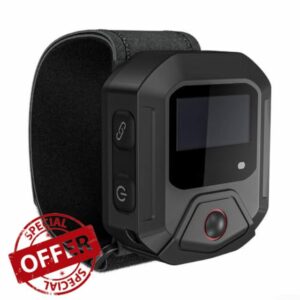 Wireless Remote Control with Screen for DJI Action 5 Pro and Action 4 Cameras Controls up to 16 Devices at Once with 25 m Range Multi Mode Satellite Positioning Real Tim