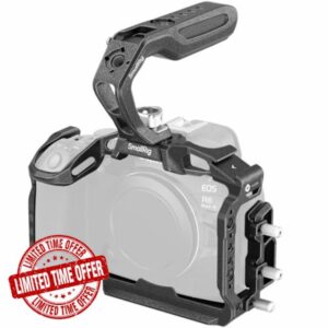 SMALLRIG R6 Mark III / R6 Mark II Cage “Black Mamba” Handheld Kit for Canon with Top Handle