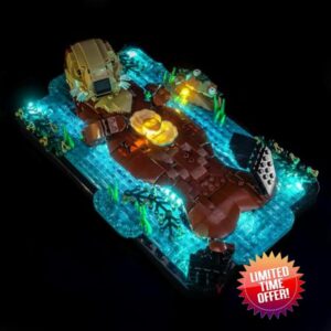 Light Kit Compatible with Lego 21366 Floating Sea Otters (No Model)