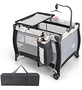 COSTWAY Baby Walker, 2 in 1 Toddler Toy Cart with Parent Handle, Foldable Seat, Safety Belt, Push...