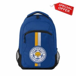 FOCO Officially Licensed Leicester City Blue Ultra Action Backpack