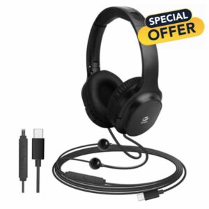 ibrain Air Tube Headset USB-C (Black)