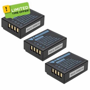 3x Battery compatible with Fujifilm X-T30