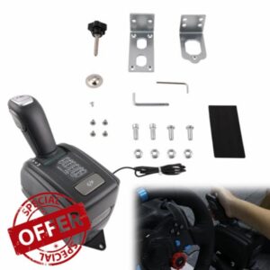 VVORHSBELL USB Truck Simulator Shifter Compatible with Euro Truck Simulator 2 (ETS2) American Truck Simulator (ATS)
