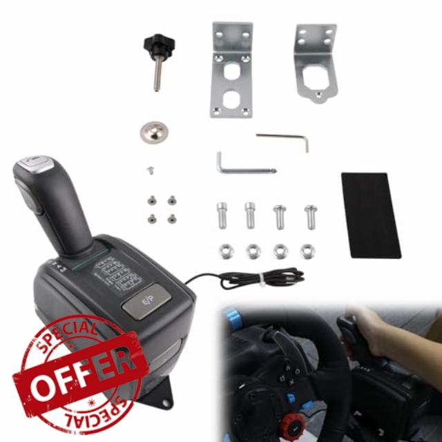 VVORHSBELL USB Truck Simulator Shifter Compatible with Euro Truck Simulator 2 (ETS2) American Truck Simulator (ATS)