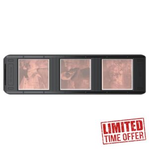 JJC 120 Film Holder for 3pcs 6×6 Format Slides