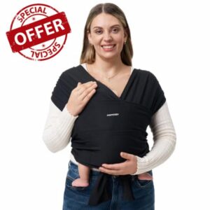Momcozy Baby Wrap Carrier for 3.6-15kg