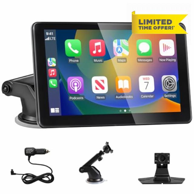 7 Inch Apple Car Play Screen