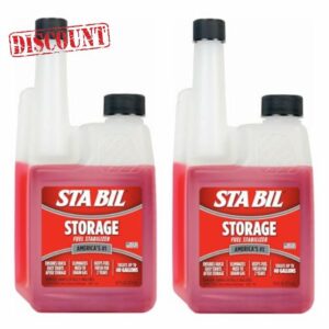 2 x STABIL Storage Fuel Stabiliser | Keeps Fuel Fresh for 24 Months