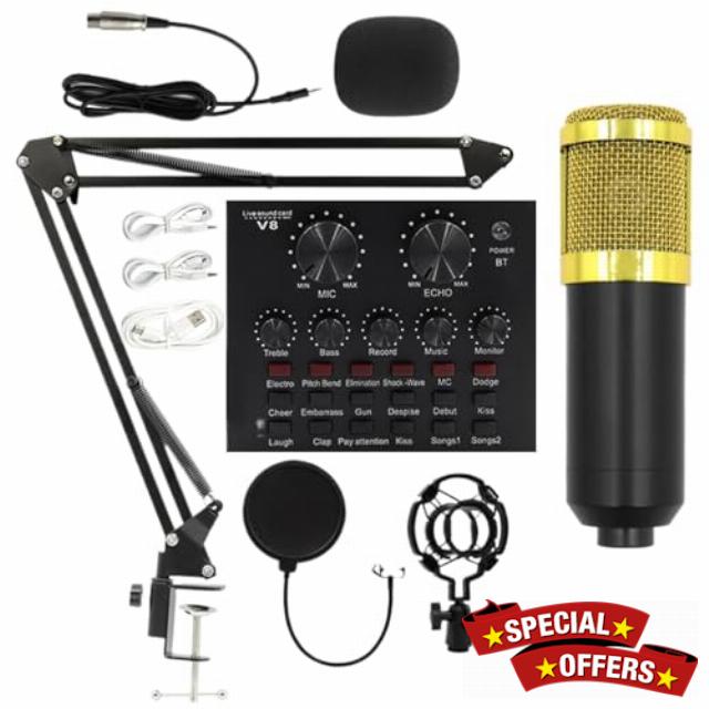 Recording Microphone Set – Condenser Studio Gear