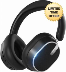Hybrid Active Noise Cancelling Bluetooth Headphones
