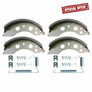 Single Axle Brake Shoe Set (200x50mm) & Springs for ALKO 384294 Trailers & Caravan - PIK Trailers