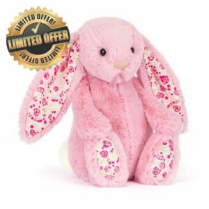 Jellycat Blushkin Blossom Luxe Bunny