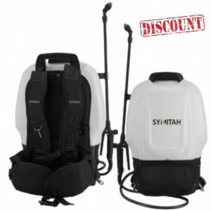 Electric Rechargeable Knapsack Pressure Sprayer 16L – Cordless 18V Lithium Battery Powered Backpack Garden Sprayer High Pressure Weed Killer