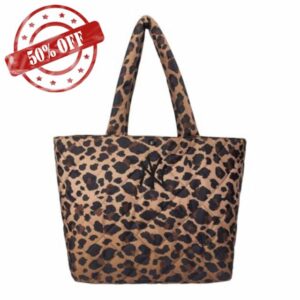 New Era MLB Leopard Quilted New York Yankees Tote Bag One Size