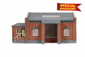 Hornby TT TT9020 Goods Shed - Red Brick Collection