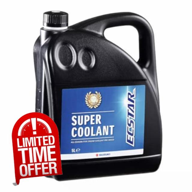 Suzuki Genuine Ecstar Car Antifreeze Coolant 5L - Premium Long-Life Engine Coolant for Optimal Performance & Protection 990F0-59J44-EC1