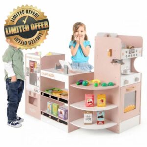 GYMAX Kids Grocery Store