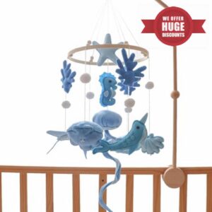 Crib Mobile - Crib Mobile Jellyfish - 25 X 25 cm