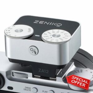 ZA12 Dual Wheel Camera Flash Mini Retro Flash with Auto Mode