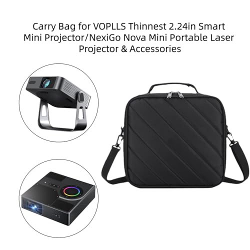 Storage Bag for NexiGos Nova Mini Portable Laser Projector