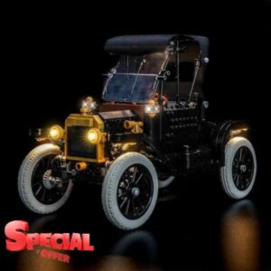 LED Lighting Kit for Lego 11376 Model T - USB Powered Bright Light Effect