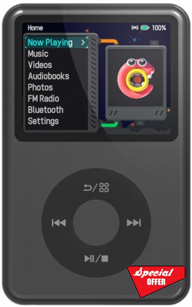 Innioasis Y1 Children's MP3 Player – Timeless Class: 128 GB