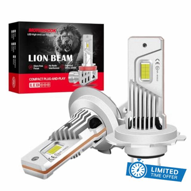 ECE Certified H7 LED Bulbs [UK Legal] - 60W Super Bright 6000K White