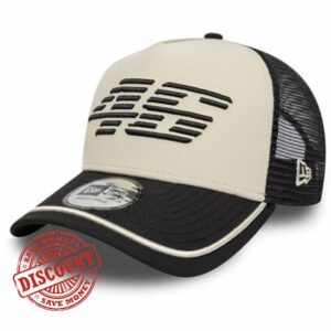 New Era Recycled Stripe EF Trucker VR46 GRABLK Mens Caps