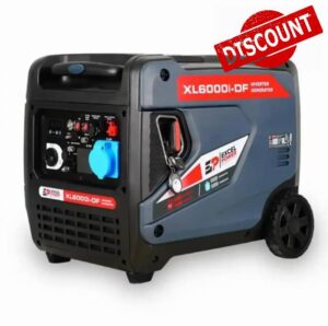 Excel Power XL6000i-DF 6kW Dual-Fuel Petrol/LPG Inverter Generator Ideal For Camping