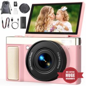 4K 64MP Digital Camera with 32GB TF Card