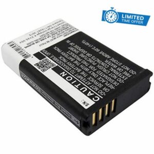 TECHTEK Battery 2200mAh compatible with [Garmin] E1GR