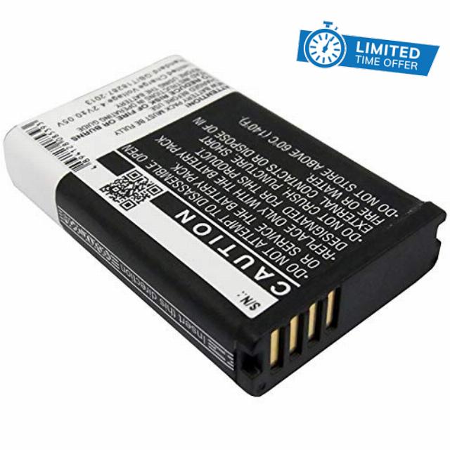 TECHTEK Battery 2200mAh compatible with [Garmin] E1GR