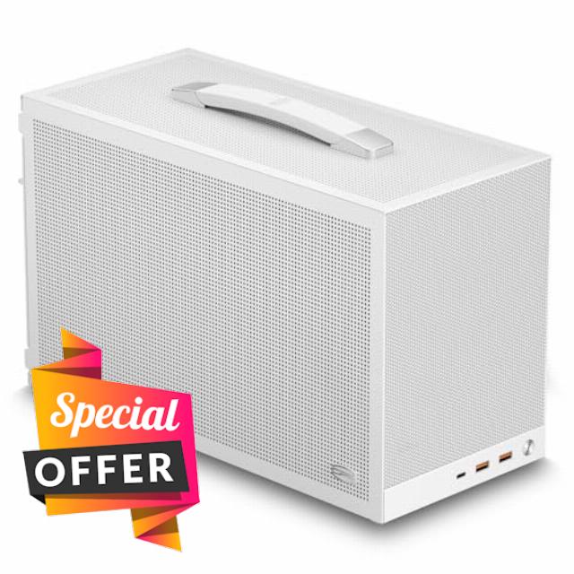 CPS K101 MESH WH Mini ITX PC Case