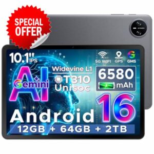 DOOGEE Tab A9 Android 16 Tablet 10 Inch(2026)